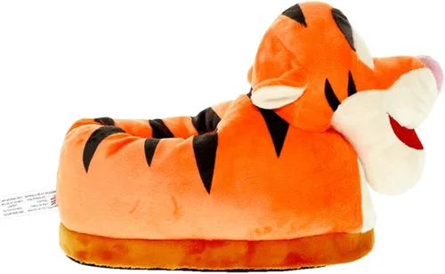 Vista 142 de Happy Feet - Pantuflas con licencia oficial de Disney y Pixar, pantuflas figurales para hombres, mujeres, niños, como se ve en Shark Tank