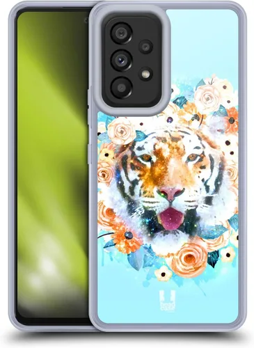 Vista 10 de Head Case Designs Cat Enchanted Animals Gel Case [Military Grade Protection] Compatible with Samsung Galaxy A53 5G (2022)