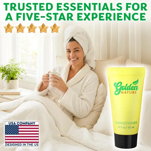 Vista 9 de Acondicionador de hotel tamaño viaje - Jasmine, 0.7 fl oz, paquete de 100 - Deleita a tus invitados con acondicionador calmante y refrescante