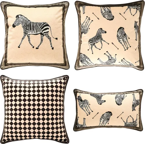 Vista 18 de Patdrea Designer - Juego de 4 fundas de almohada de terciopelo vintage, diseño de Botticelli Elegant Lumbar Ruffle Pillow Case with Zipper,Green