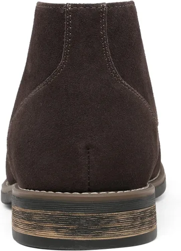 Vista 5 de Bruno Marc Men's Suede Leather Lace Up Oxfords Chukka Ankle Boots