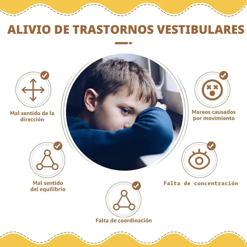 Vista 4 de Zhenx Silla giratoria para niños autistas (de 3 a 18 años) – Asiento giratorio sensorial de capacidad de 220 libras – Juguete sensorial para Azul