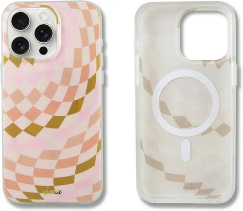 Vista 168 de Sonix x Barbie Funda para iPhone 15 Pro Compatible con MagSafe Probada para caídas de 10 pies Golden Hour