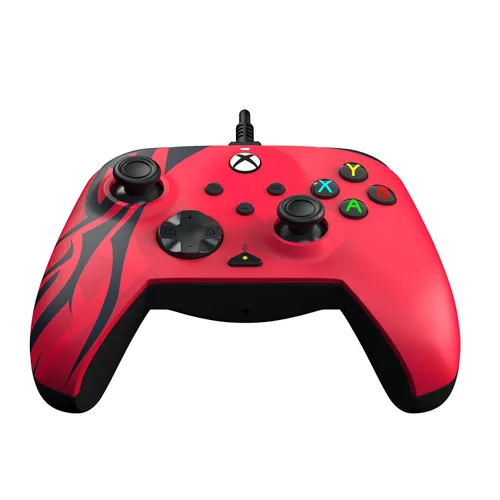 Vista 15 de PDP Gaming Xbox Series X S Red Bundle: REMATCH Wired Gamepad Controller & AIRLITE Wired Headset with Mic, Licensed Xbox One Gamepad, Customizable