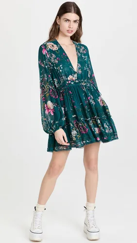Vista 5 de Free People Minivestido de flores de cerezo para mujer