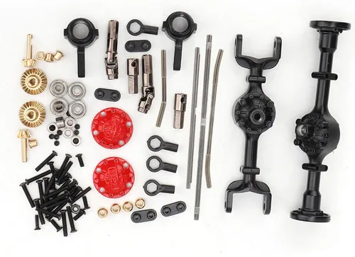 Vista 7 de Kit de piezas de repuesto de metal a escala 1/16 compatible con entusiastas de RC y aficionados en carreras de pista todoterreno y mantenimiento