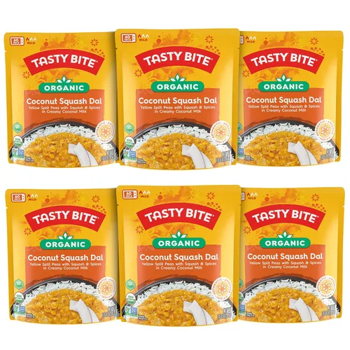 Vista 10 de Tasty Bite - Lentejas Madras de 3 frijoles, orgánico, 10 onzas, 6 unidades (paquete de 6)