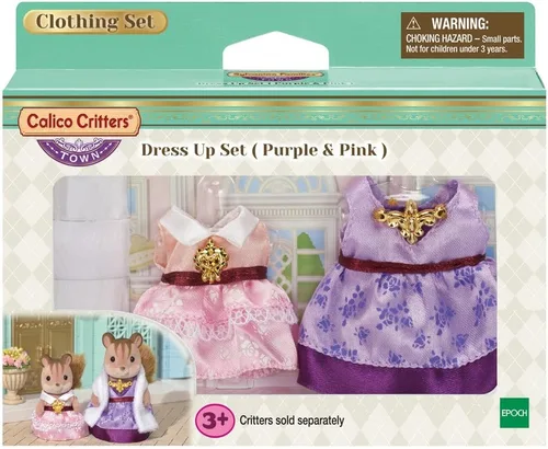 Vista 5 de Calico Critters Conjunto de vestir para ciudad de 36 meses a 96 meses (azul marino y azul claro)
