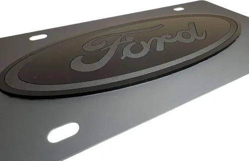 Vista 3 de Ford Eurosport Daytona - Placa ovalada de acero al carbono compatible