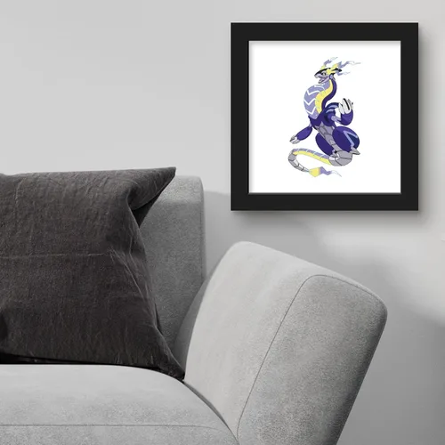 Vista 3 de Trends International Gallery Pops Pokémon Miraidon - Póster de pared, 12.00 x 12.00 pulgadas, versión de marco negro