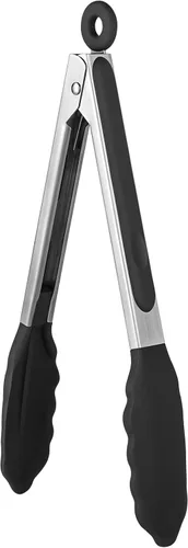 Vista 12 de Pinza de cocina resistente al calor de 600ºF: pinza de cocina de silicona U-Taste de 7 pulgadas con puntas de goma antiadherentes selladas firmes