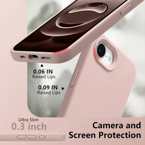 Vista 86 de Funda magnética de silicona para iPhone 13 Pro, color blanco antiguo [Compatible con Magsafe] [Forro de microfibra suave antiarañazos], funda