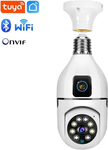 Vista 3 de Cámara de seguridad WiFi de doble lente