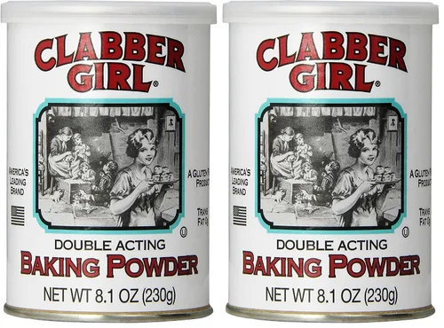 Vista 5 de Clabber Girl Polvo de hornear de doble efecto, 8.1 onzas