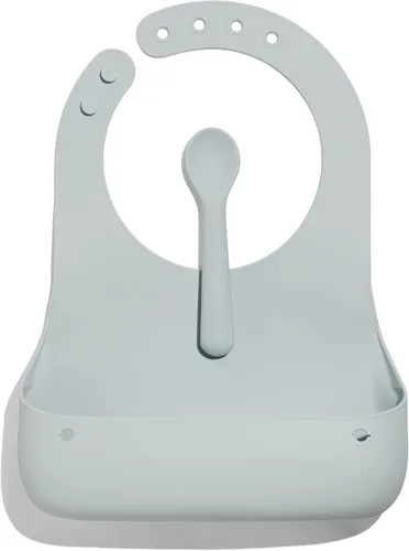 Vista 12 de Avanchy Silicone Baby Bibs with Matching Spoon