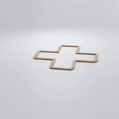 Vista 42 de 7 3/8"W X 7 3/8"H Extra Pequeño Fowler Decorativo Fretwork Madera Paneles De Pared, Aliso