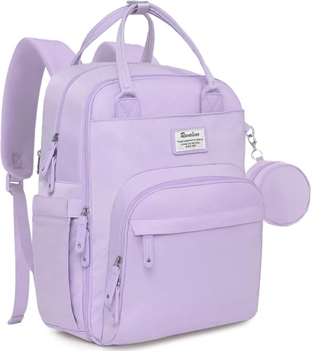 Vista 31 de RUVALINO Mochila para Pañales - Bolsa de Bebé Expandible con hasta 50% Más de Capacidad - Bolsa de Artículos Esenciales para Bebé con Cambiador