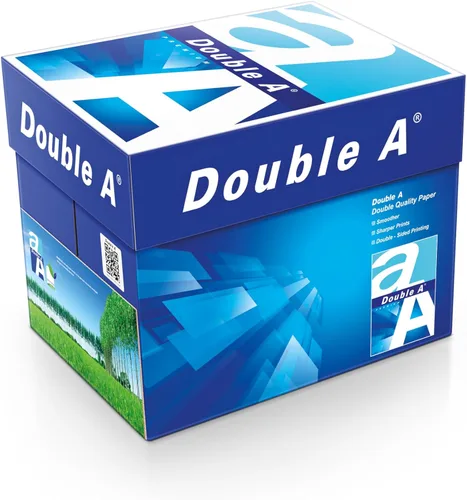 Vista 2 de Double A Papel de impresión A4 - 500 hojas - 80GSM- Dimensiones 8.3" x 11.7" - Blanco