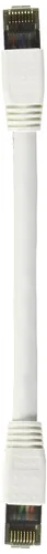 Vista 7 de Cable de red LAN de Internet RJ45 Cat8 RJ45 de 0.5 pies, interior/exterior, 24 AWG – Último 40Gbps 2000Mhz, resistente a la intemperie S/FTP