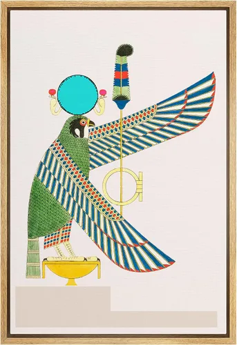 Vista 39 de SIGNWIN Lienzo enmarcado para pared, decoración de habitación preparada, guepardo africano, gato, caricatura, dibujos de naturaleza, animales
