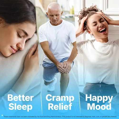Vista 7 de Vita Guard Magnesium Complex 1480mg – 10-in-1 with Glycinate, Citrate, Malate & More – High Absorption – Sleep, Muscle, Nerve & Heart Support – 90