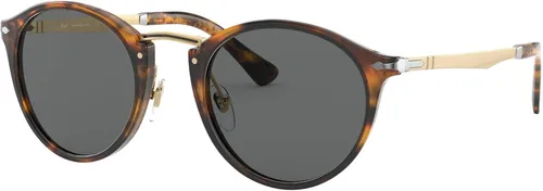 Vista 2 de Persol PO3248S - Gafas de sol redondas Terra Di SienaAzul claro