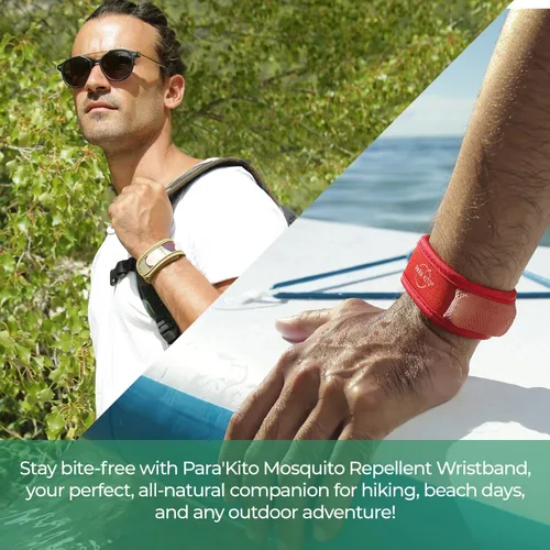 Vista 5 de Pulseras repelentes de mosquitos Para'Kito, Temperamental