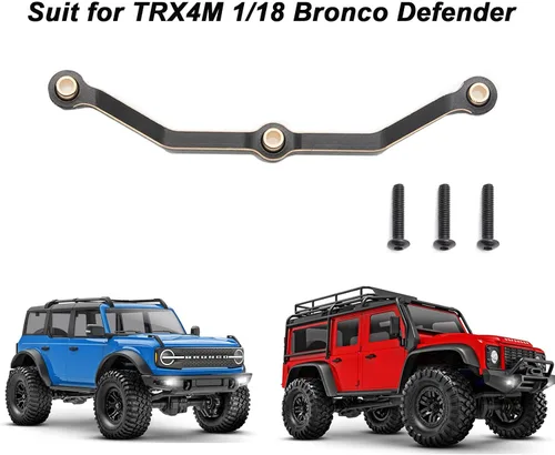 Vista 2 de Enlace de dirección de latón de 0.42 oz para TRX4M piezas de actualización 1/18 RC Crawler Car