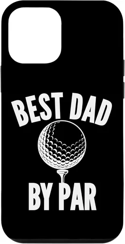 Vista 12 de iPhone 15 Best Dad by Par Golf Golfing Daddy Cute Funny Saying Case