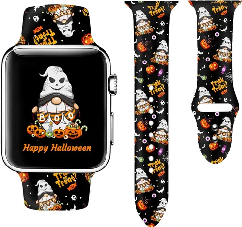 Vista 17 de Sport Silicone Band for Apple Watch Bands 38mm-49mm Women Men autismo