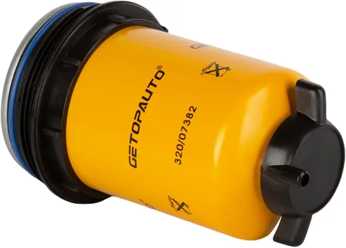 Vista 3 de GETOPAUTO 320/07382 32007382 Filtro de combustible compatible con excavadora JCB JS160LC JS180LC JS180LR