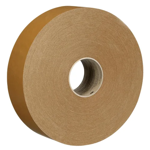 Vista 18 de 3M Scotch Performance - Cinta de sellado de cajas de papel 570, marrón, 2.8 x 55 yardas (72 mm x 50 m), 1 rollo, compatible con reciclaje, ideal