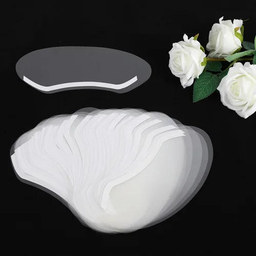 Vista 4 de 50 protectores faciales y desechables transparentes para ducha y cortes de 50 Pcs