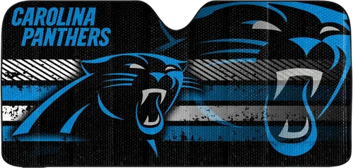 Vista 24 de Fanmats Parasol Solar Automático para Parabrisas de la NFL, Protector Solar Visera Solar Acordeón Tri-plegable para Almacenamiento 59" x 29.5