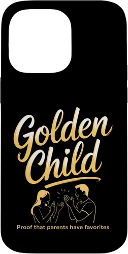 Vista 21 de Golden Child Mom's Favorite Gifted Kids Sibling Rivalry Art Case for iPhone 16