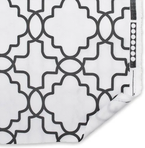 Vista 7 de Tela de lona estampada The Yard, impermeable, para exterior, 60 pulgadas de ancho, 600 denier negro (Tropical Black)