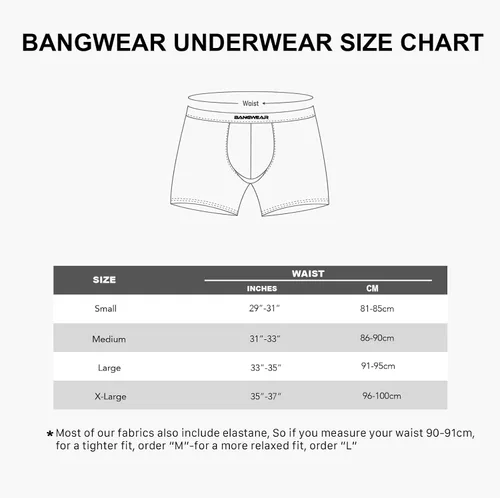 Vista 5 de BANGWEAR Tanga retro breve algodón calzoncillos 2.0 in banda elástica ropa