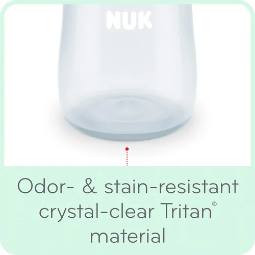 Vista 6 de NUK Vaso pequeño Tritan para aprendices, 5 onzas, 6+ meses (paquete de 2)