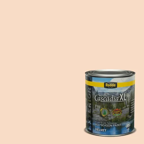 Vista 154 de Rodda Paint CASCADIA XL Pintura e imprimación satinada exterior en uno, cuarto de galón, Cantera