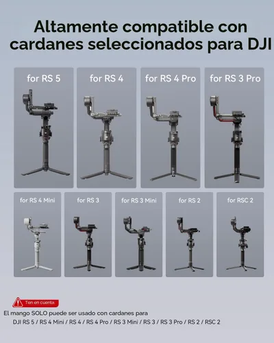 Vista 2 de SmallRig Empuñadura Sling Ajustable para Cardán, Mango Sling para DJI RS 4 Mini, RS 4, RS 4 Pro, RS 3 Mini, RS 3, RS 3 Pro, RS 2, RSC 2, Carga