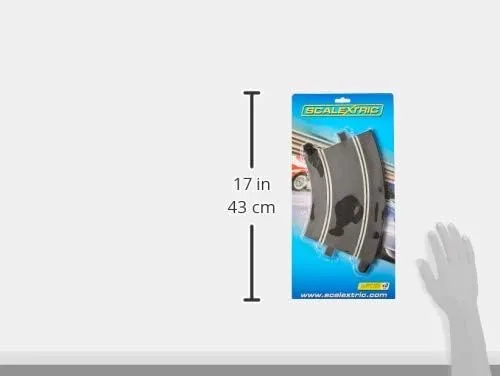 Vista 4 de Scalextric Radio de pista C8206 - Curva de 45 grados