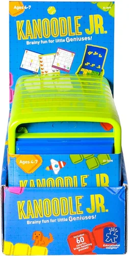Vista 8 de Educational Insights Kanoodle Jr. - Rompecabezas cerebrales 3D, juego de cerebro para un jugador, divertidos juegos de viaje para niños, desafiantes
