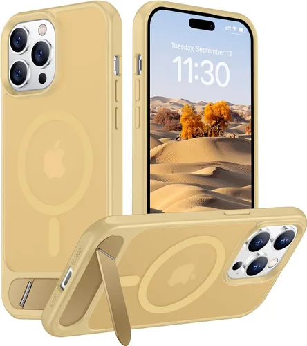 Vista 164 de Funda para iPhone 11 con compatibilidad magnética, [Soporte invisible incorporado][Compatible con MagSafe]