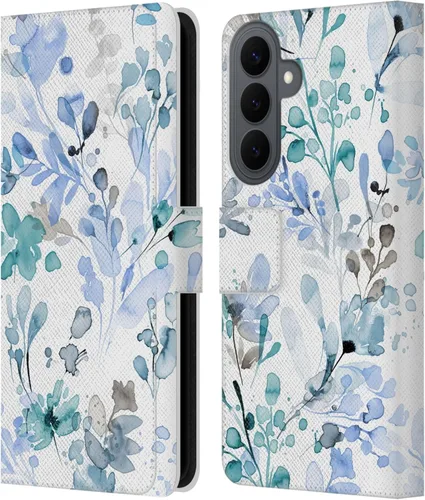 Vista 150 de Head Case Designs Officially Licensed Ninola Beige Wild Grasses Leather Wallet Case Compatible with Samsung Galaxy A07 4G