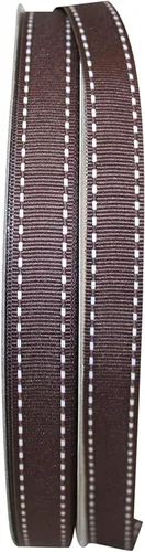 Vista 5 de Reliant Ribbon Linen Glimmer Harmony - Cinta con borde con alambre, 1-1/2 pulgadas x 50 yardas, marfil/dorado