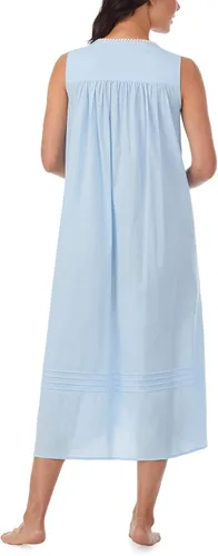 Vista 2 de Eileen West Poetic Lawn - Camisón tejido de ballet, Azul-Blanco
