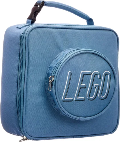Vista 22 de LEGO Brick Eco Lunch, Azul, Lego Bolsa de almuerzo de ladrillo