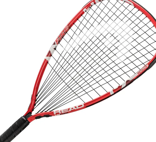 Vista 2 de HEAD MX Fire 190 - Raqueta de raquetbol para principiantes, raqueta de equilibrio de luz preencordada