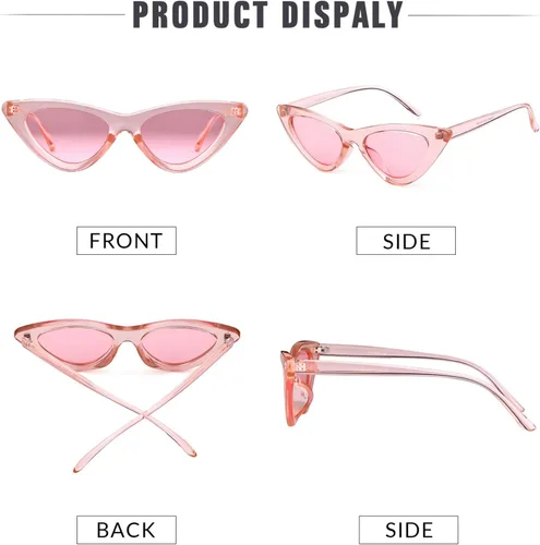 Vista 5 de Gifiore - Lentes de sol para mujer, diseño retro vintage