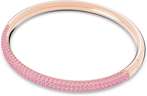 Vista 2 de Swarovski Stone Bangle Bracelet Collection, Clear Crystals, Pink Crystals